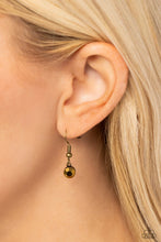 Load image into Gallery viewer, Enigmatic Edge - Brass - Paparazzi Accessories