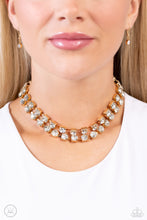Load image into Gallery viewer, Glistening Gallery - Gold - Paparazzi Accessories
