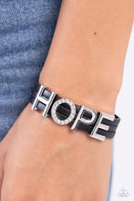 Load image into Gallery viewer, Hopeful Haute - Black - Paparazzi Accessories