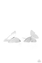 Load image into Gallery viewer, Butterfly Beholder - Silver - Paparazzi Accessories