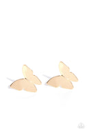 Butterfly Beholder - Gold - Paparazzi Accessories