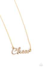 Load image into Gallery viewer, Cheer Squad - Gold - Paparazzi Accessories