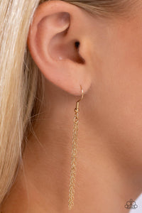 Leave Your Initials - Gold - D - Paparazzi Accessories