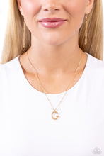 Load image into Gallery viewer, Leave Your Initials - Gold - G - Paparazzi Accessories