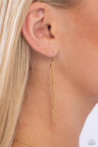 Leave Your Initials - Gold - S - Paparazzi Accessories