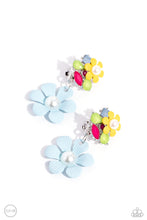 Load image into Gallery viewer, Festive Florals - Blue - Paparazzi Accessories