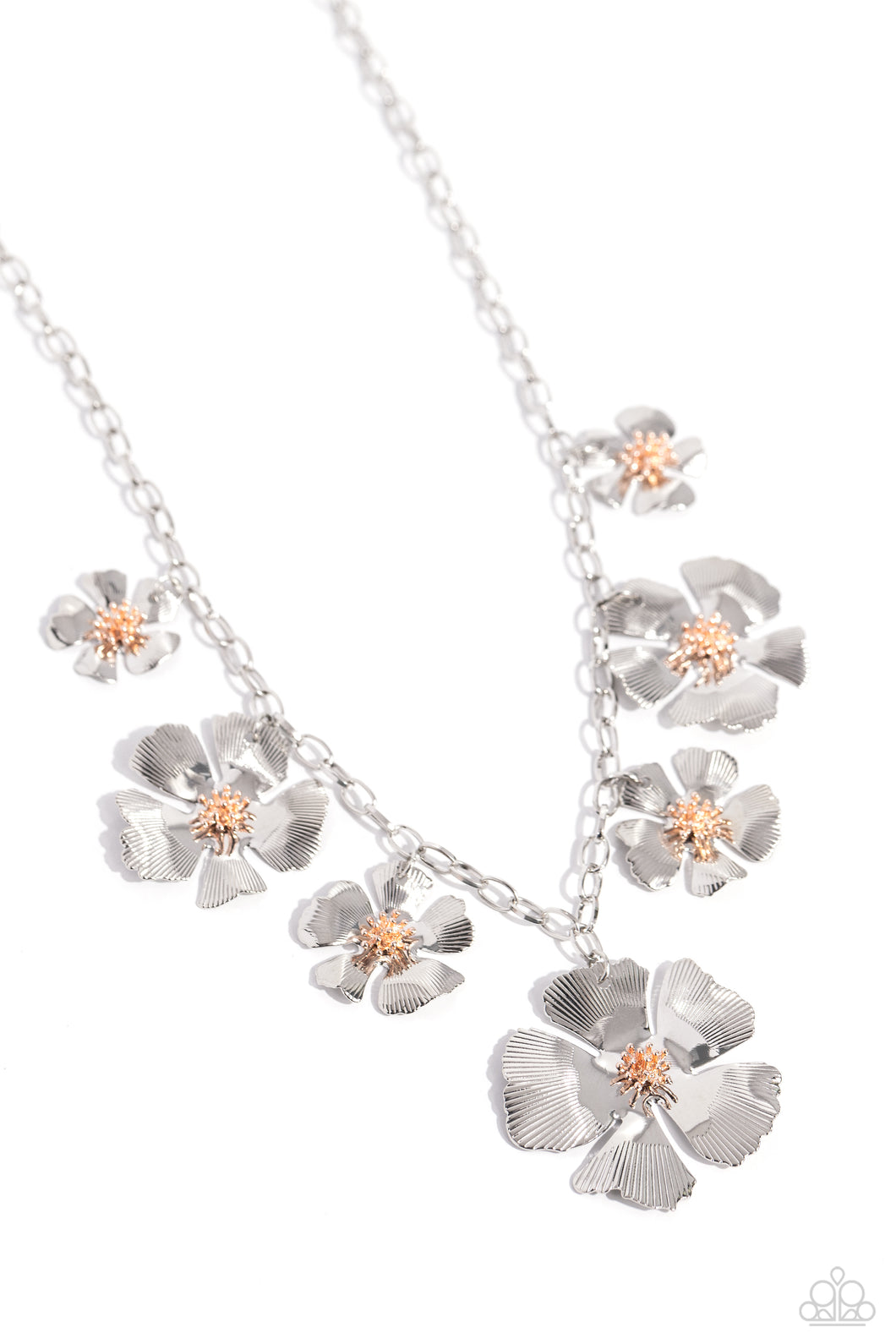 Prideful Pollen - Silver - Paparazzi Accessories