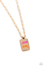 Load image into Gallery viewer, Yes You Can - Gold - Paparazzi Accessories