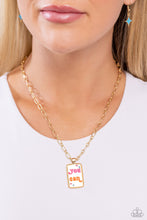 Load image into Gallery viewer, Yes You Can - Gold - Paparazzi Accessories