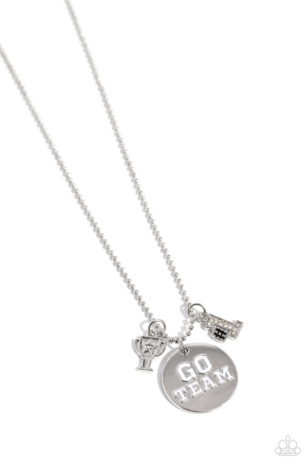 Go Team! - White - Paparazzi Accessories