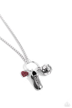 Load image into Gallery viewer, Corner Kick - Red - Paparazzi Accessories