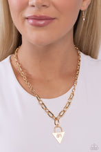 Load image into Gallery viewer, Your Number One Follower - Gold - Paparazzi Accessories