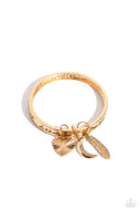 Free-Spirited Fantasy - Gold - Paparazzi Accessories