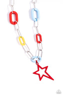Stargazing Show - Red - Paparazzi Accessories