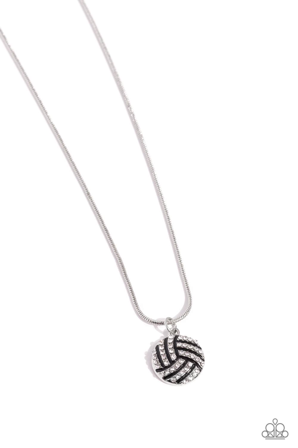 Bump, Set, Shimmer! - White - Paparazzi Accessories