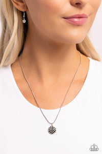 Bump, Set, Shimmer! - White - Paparazzi Accessories
