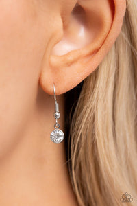 Bump, Set, Shimmer! - White - Paparazzi Accessories