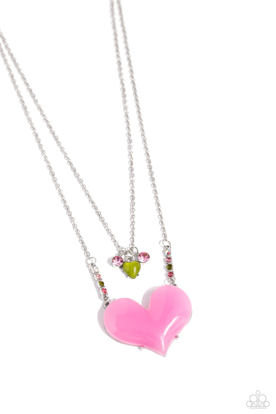 Heart-Racing Recognition - Pink - Paparazzi Accessories