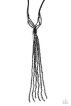 Load image into Gallery viewer, Knotted Karma - Black - Paparazzi Accessories