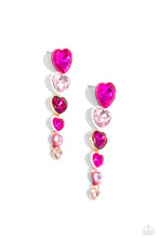 Load image into Gallery viewer, Cascading Casanova - Pink - Paparazzi Accessories