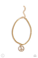 Load image into Gallery viewer, Pampered Peacemaker - Gold - Paparazzi Accessories