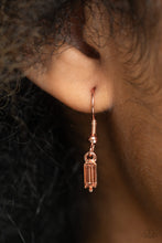 Load image into Gallery viewer, Easygoing Emeralds - Emerald Ensemble - Effortless Emeralds - Copper - Paparazzi Accessories