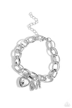 Load image into Gallery viewer, Guess Now Its INITIAL - White - M - Paparazzi Accessories
