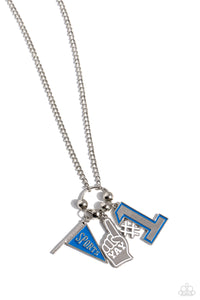 Cheering Section - Blue - Paparazzi Accessories