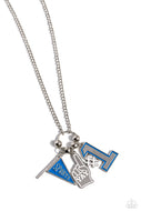 Cheering Section - Blue - Paparazzi Accessories