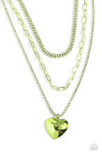 Load image into Gallery viewer, Caring Cascade - Green - Paparazzi Accessories