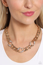 Load image into Gallery viewer, Gleaming Harmony - Gold - Paparazzi Accessories