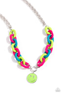 Speed SMILE - Go The Extra SMILE - Green - Paparazzi Accessories