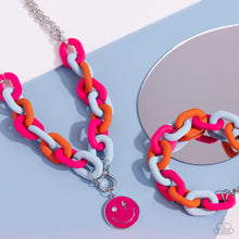 Load image into Gallery viewer, Speed SMILE - Go the Extra SMILE - Pink - Paparazzi Accessories
