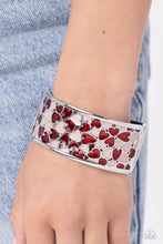 Load image into Gallery viewer, Penchant for Patterns - Red - Paparazzi Accessories