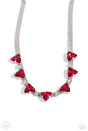 Strands of Sass - Red - Paparazzi Accessories