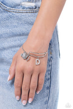 Load image into Gallery viewer, Making It INITIAL - Silver - D - Paparazzi Accessories