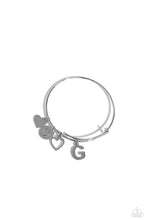 Load image into Gallery viewer, Making It INITIAL - Silver - G - Paparazzi Accessories