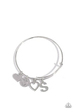 Load image into Gallery viewer, Making It INITIAL - Silver - S - Paparazzi Accessories