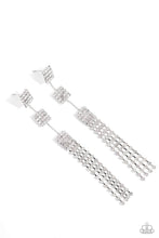 Load image into Gallery viewer, Fiercely Free-Falling - White - Paparazzi Accessories