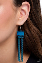 Load image into Gallery viewer, Dreaming Of TASSELS - Blue - Paparazzi Accessories