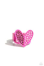 Load image into Gallery viewer, Hometown Heart - Pink - Paparazzi Accessories