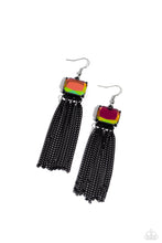 Load image into Gallery viewer, Dreaming Of TASSELS - Black - Paparazzi Accessories