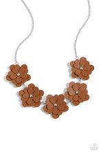 Load image into Gallery viewer, Balance of FLOWER - Brown - Paparazzi Accessories