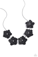 Balance of FLOWER - Black - Paparazzi Accessories