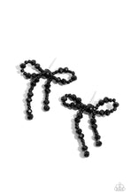 Load image into Gallery viewer, The BOW Must Go On - Black - Paparazzi Accessories