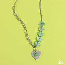 Load image into Gallery viewer, HEART Of The Movement - Green - Paparazzi Accessories