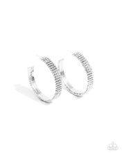 Load image into Gallery viewer, Stacked Symmetry - White - Paparazzi Accessories