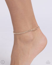 Load image into Gallery viewer, Dainty Declaration - Gold - Paparazzi Accessories