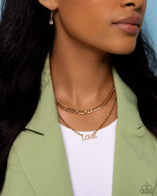Load image into Gallery viewer, Lovely Layers - Gold - Paparazzi Accessories