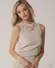 Load image into Gallery viewer, Glittery Gala - Gold - Paparazzi Accessories
